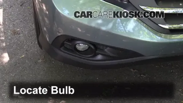 2012 Honda CR-V EX-L 2.4L 4 Cyl. Éclairage Feu antibrouillard (remplacer l'ampoule)